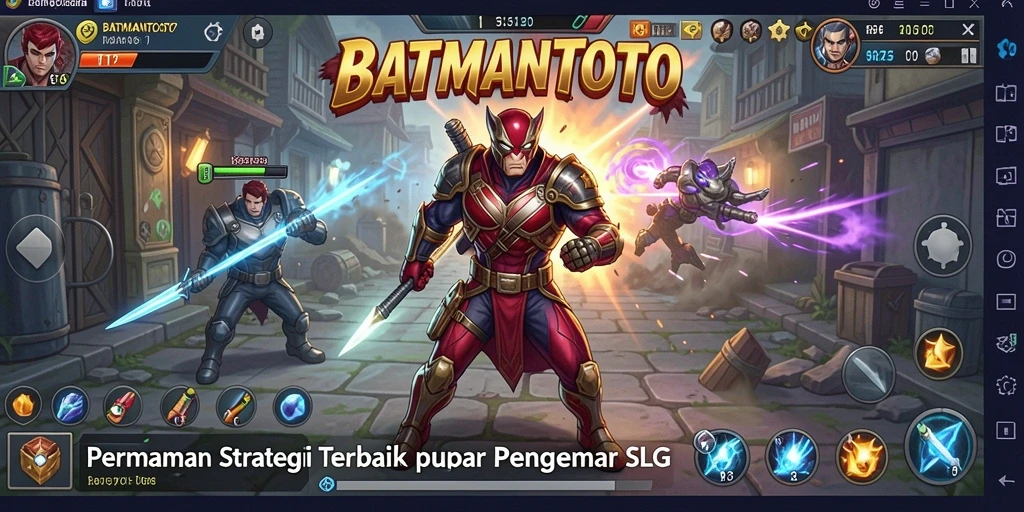 Tampilan gameplay BATMANTOTO dengan strategi dan taktik menarik.