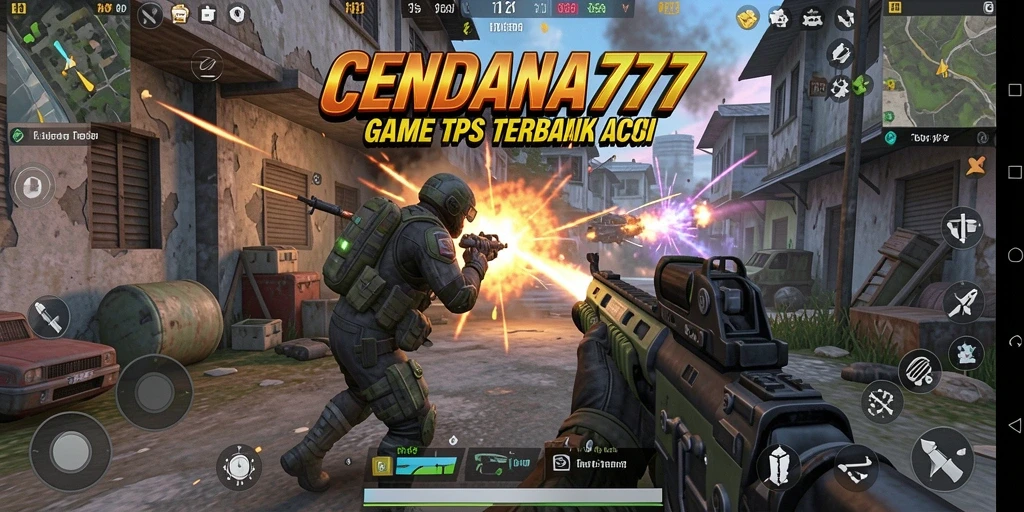 Gameplay seru CENDANA777 dengan aksi TPS mendebarkan.