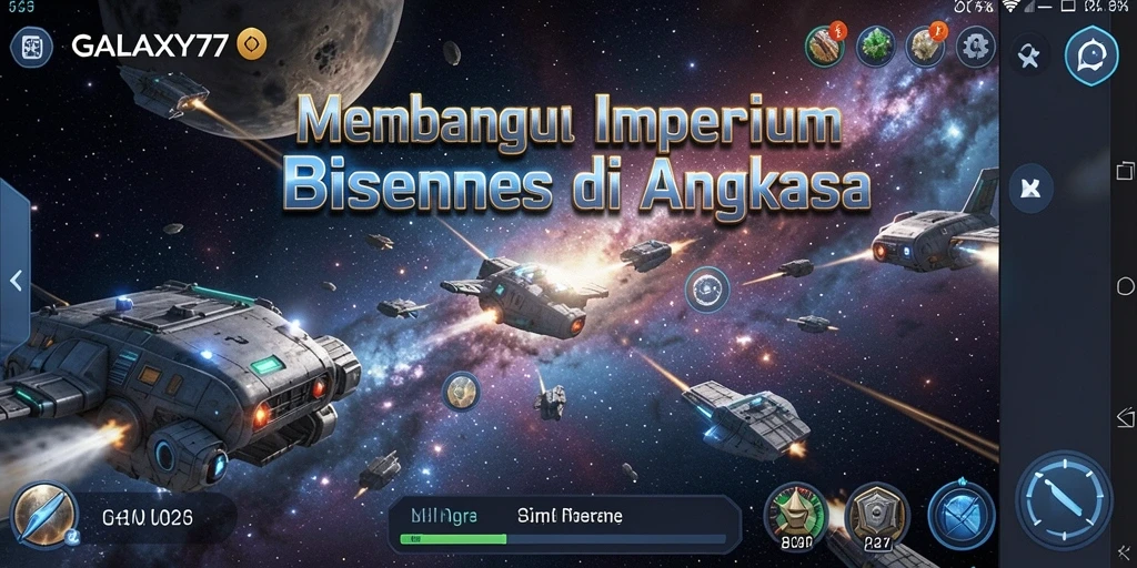 Tampilan menarik dari gameplay GALAXY77 yang penuh strategi.