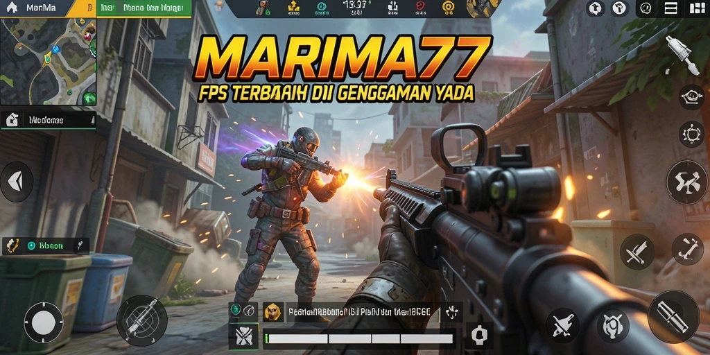 Tampilan gameplay MARIMA77 yang mendebarkan dan strategis.