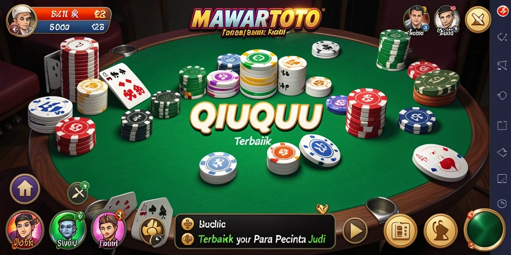 Tangkapan layar yang menunjukkan gameplay seru MAWARTOTO QiuQiu.