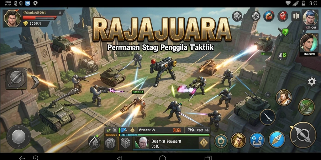Tampilan grafis menawan dengan gameplay strategi mendebarkan.