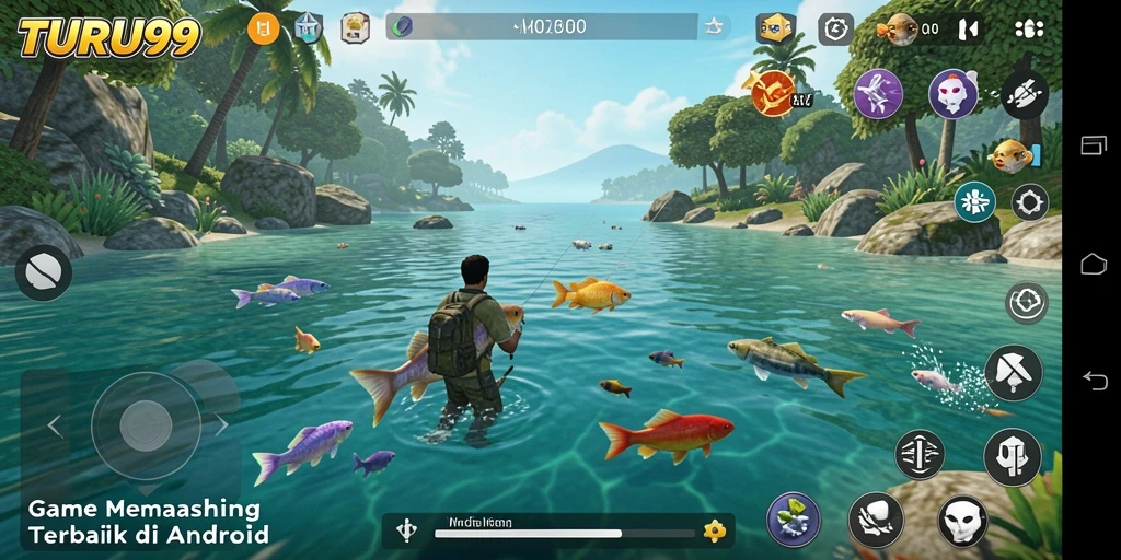 Gameplay menarik TURU99 dengan suasana memancing yang menakjubkan.